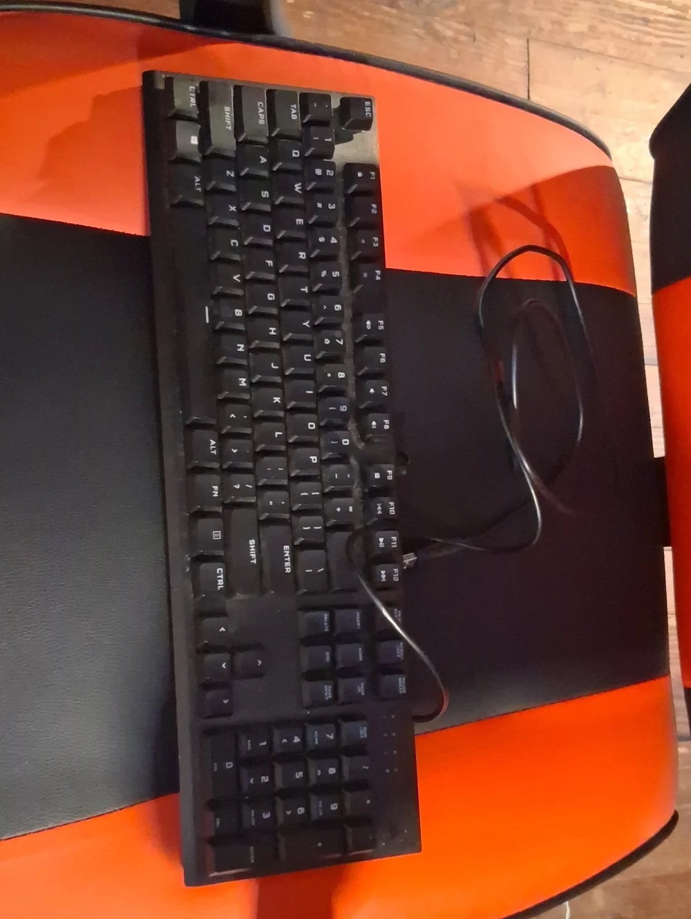 & Other Stories Black Wired Full-Size USB Keyboard